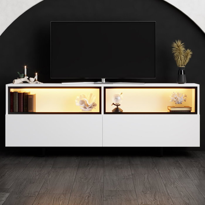 Hanah Home Ekol Up - Soporte para TV Blanco
